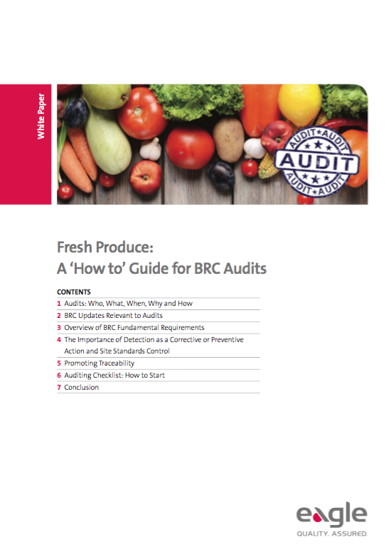 Fresh Produce: A How to' Guide for BRC Audits