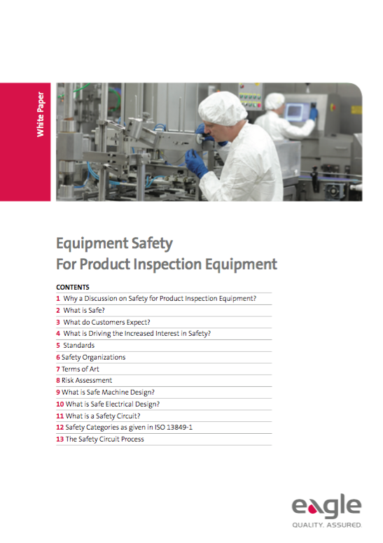 Safety for Product Inspection Systems