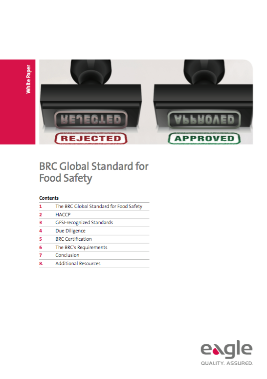 Standard globale BRC per la Sicurezza alimentare
