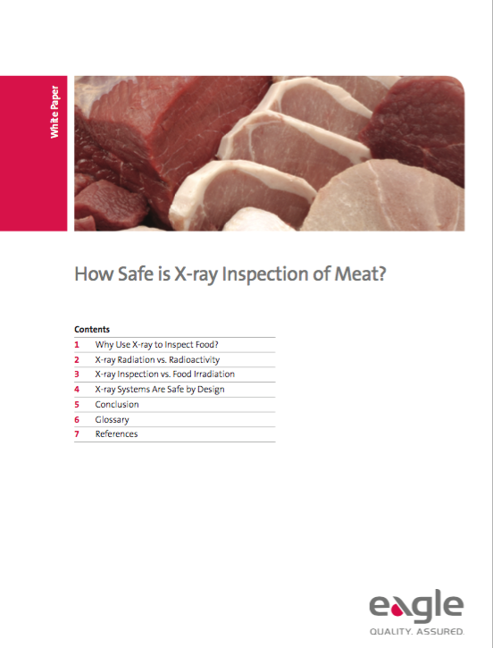 How Safe is X-ray Inspection of Meat?